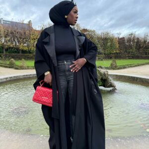 Manteau Éléna noir